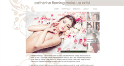 Desktop Screenshot of catherineflemingmakeup.co.uk